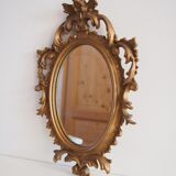 Old gold mirror