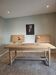Renovated farmhouse table with extensions