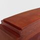 Jules Leleu cabinet in flame mahogany and nickel metal 1930