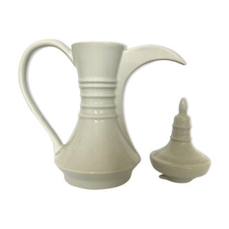 Oriental coffee maker in Limoges porcelain