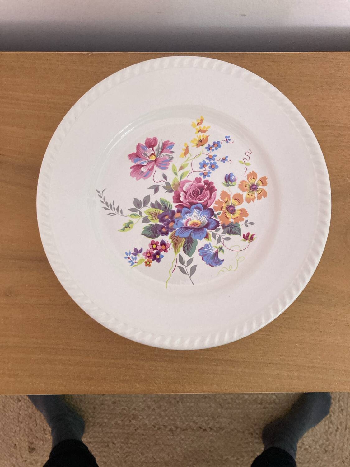 Vintage Luneville France plates