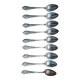 Large Art Nouveau Boulenger cocoa spoons