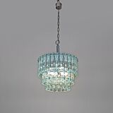 Ground Crystal Chandelier by Cristal Art, Italy, 1970s