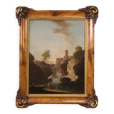 Great Italian landscape painting from 18th century