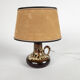 Jasba Keramiek West Germany Fat Lava table lamp 60s