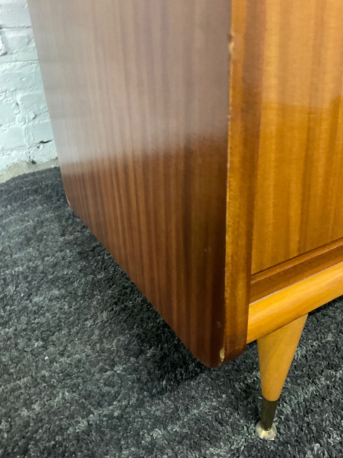 Scandinavian bar furniture in teak from the 60s