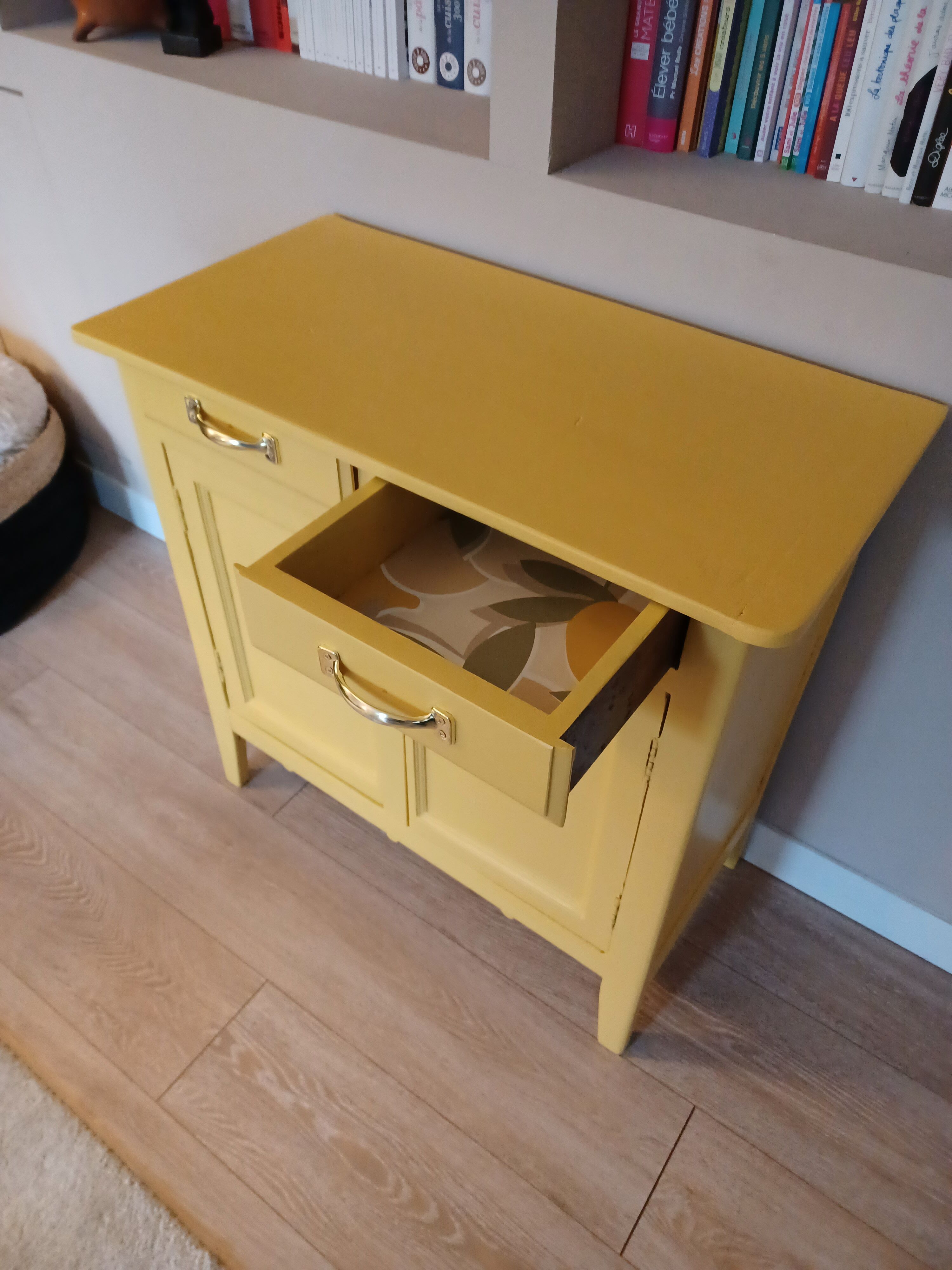 Buffet parisien vintage relooké