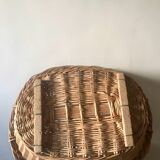XL wicker laundry basket
