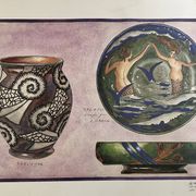 Lithograph HB Henriot Quimper signed and numbered