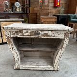 Patinated counter from the 19th century