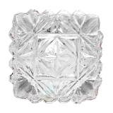Ceiling lamp in molded glass