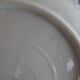 Old openwork Meissen earthenware plate decorated with blue onions 19th century