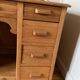 Antique oak desk
