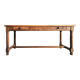 Solid oak French dining table / desk / 1900s