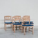 Henning Kjaernulf Oak Danish Mid-Century Dining Chairs
