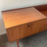 Console, Scandinavian teak sideboard, 1960s