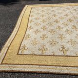 European carpet fleurs-de-lys, circa 1900