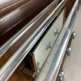 Wall mounted coat rack