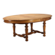 Table extensible en noyer - Italie XIXe siècle