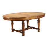 Extendable walnut table - Italy 19th century