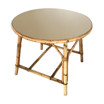 Rattan table