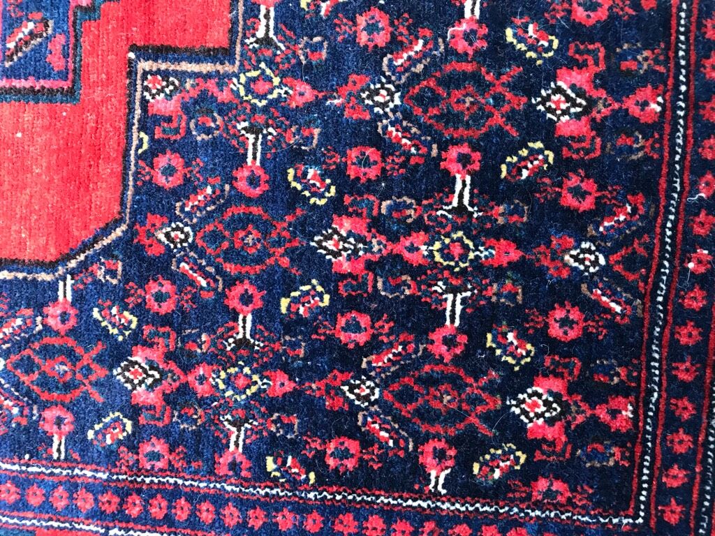 Tapis ancien senneh persan 108x148cm
