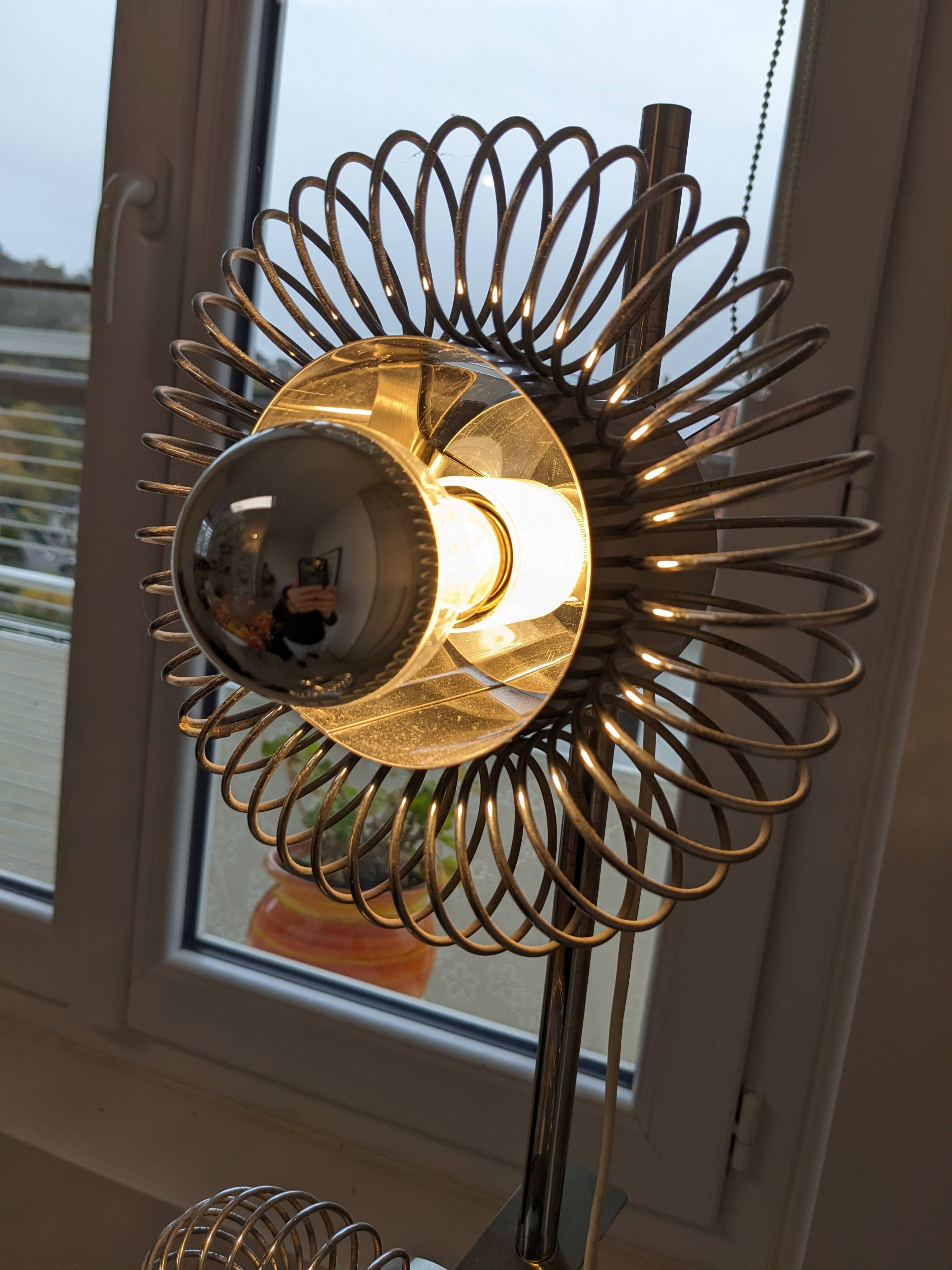 Oxar floor lamp with two spots