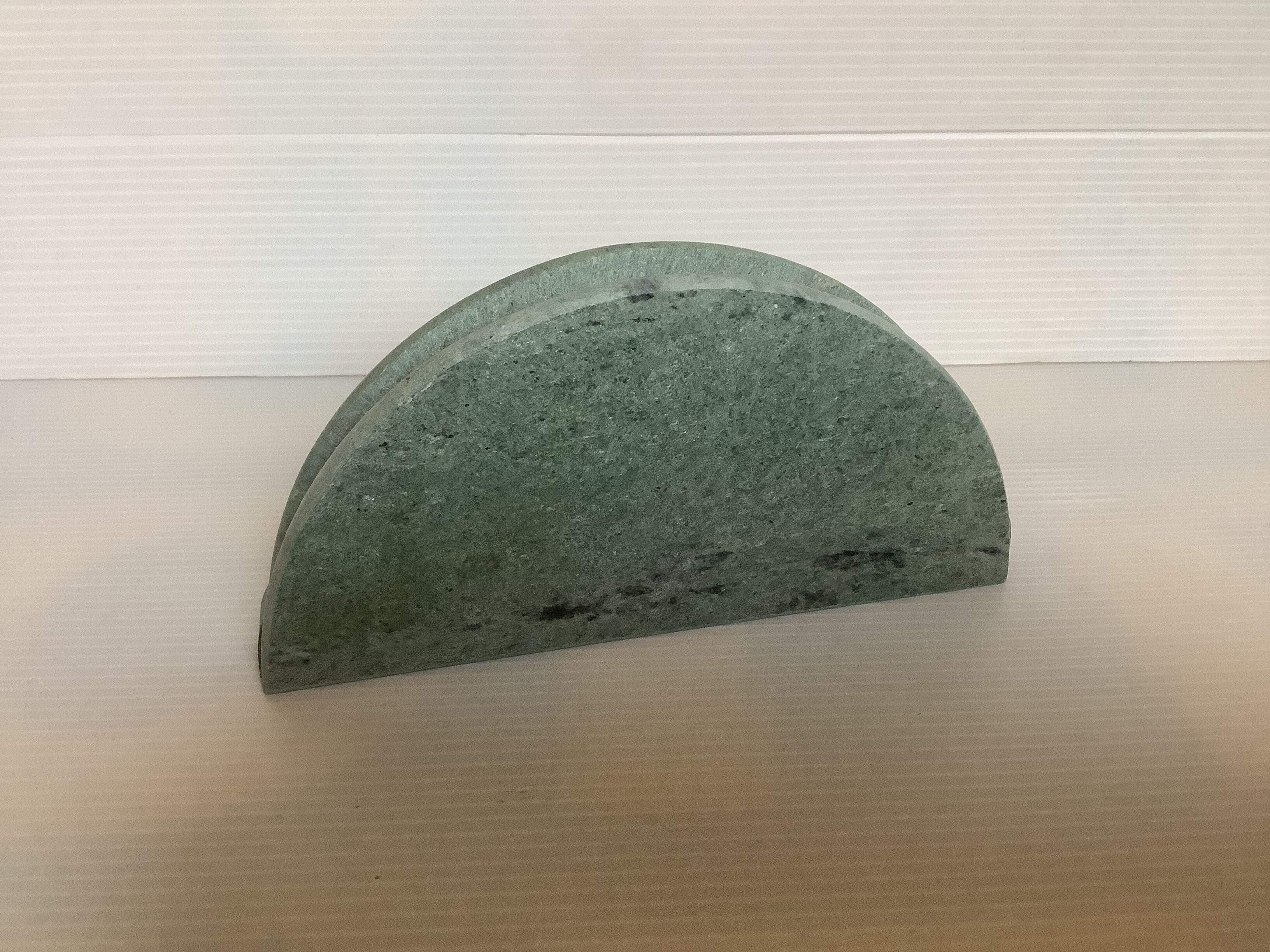 Letter holder mail rack green marble