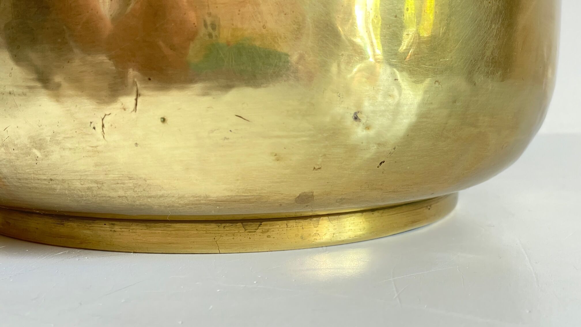 Brass plant pot if Paris 60s