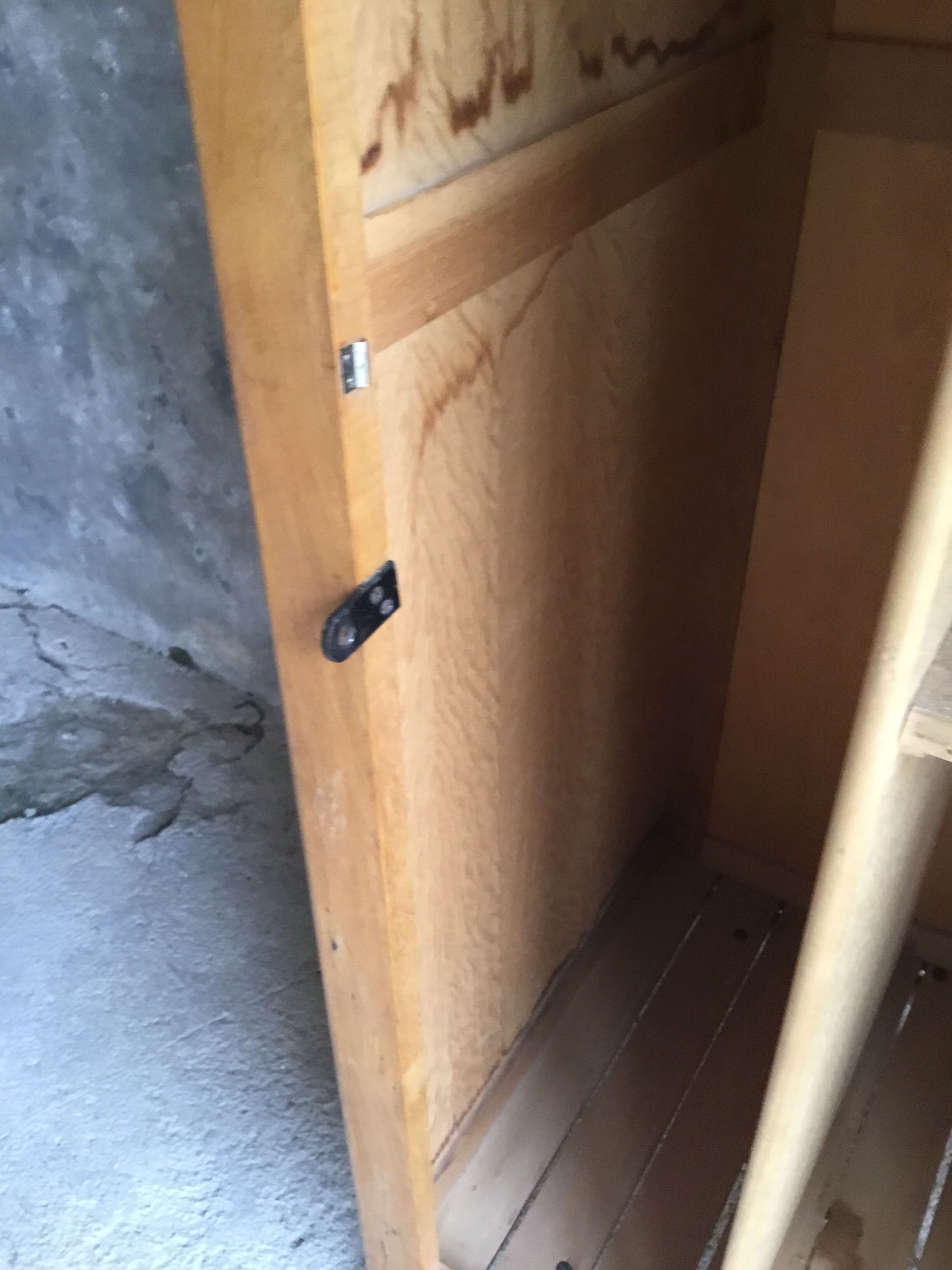 Boarding locker room Multiplex edition 1950