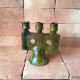 Tamegroute pottery candle holder