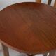 Table and four chairs set by Paul Hundevad