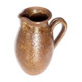 Beautiful pitcher in speckled sandstone