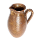 Beautiful pitcher in speckled sandstone