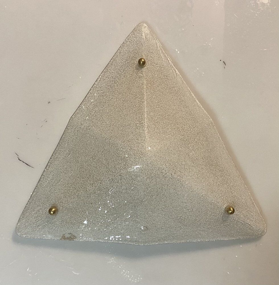 Plafonnier italien en verre de Murano de La Murrina