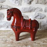 Ceramic horse by Aldo Londi