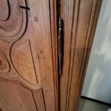 Norman oak stripped wardrobe