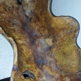 70s olive wood monoxyl cup