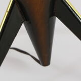 Lampe de table trépied années 50