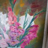 Glaïeuls bouquet table by Guerin