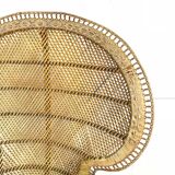 Emmanuelle wicker rattan armchair