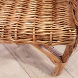 Rattan armchair for children