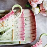 Asparagus set in slurry