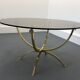 Brass and Smoked Glass Coffee Table,1970s