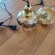Pair of vintage hanging lamps