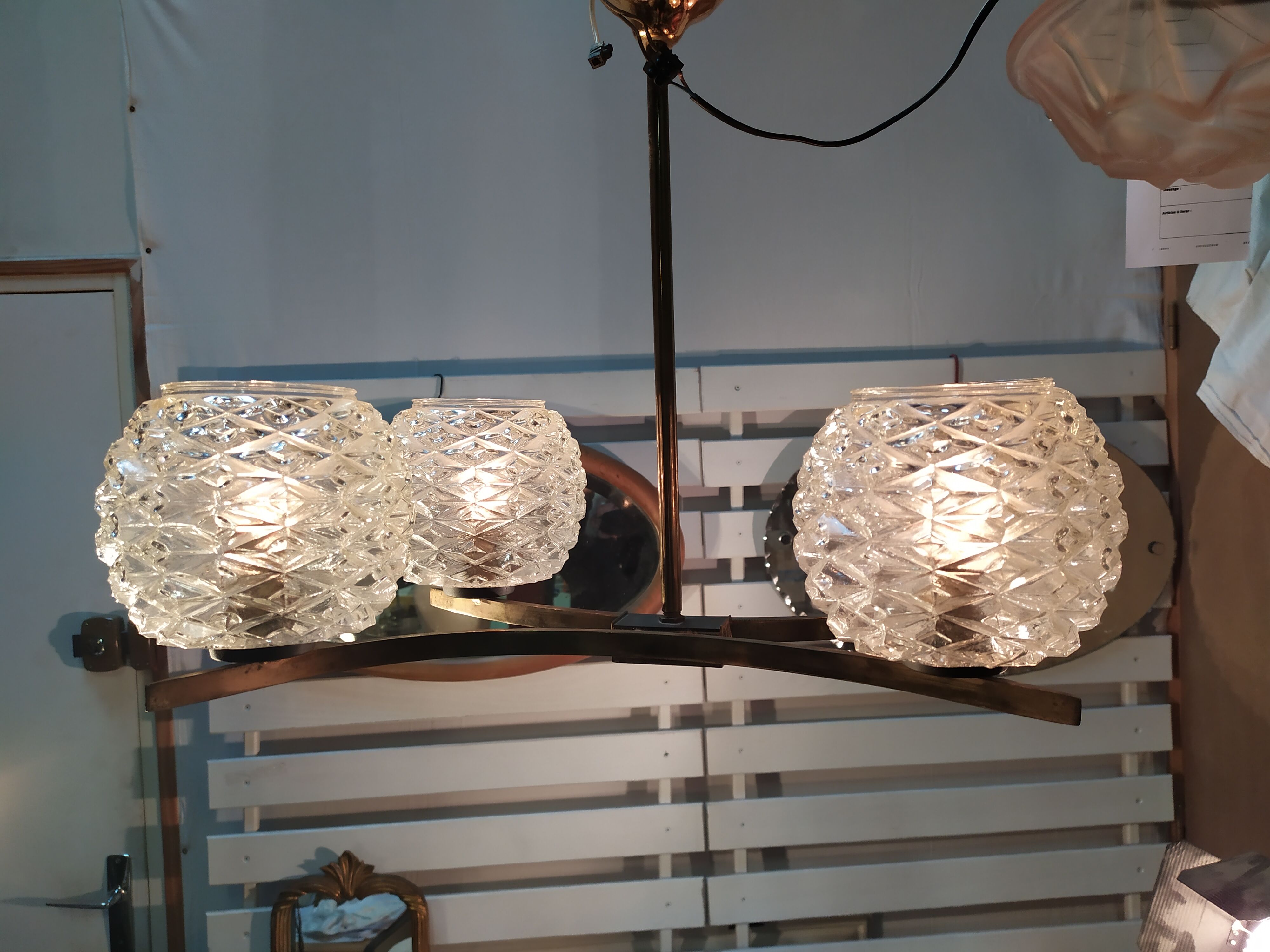 Vintage chandelier 4 lights