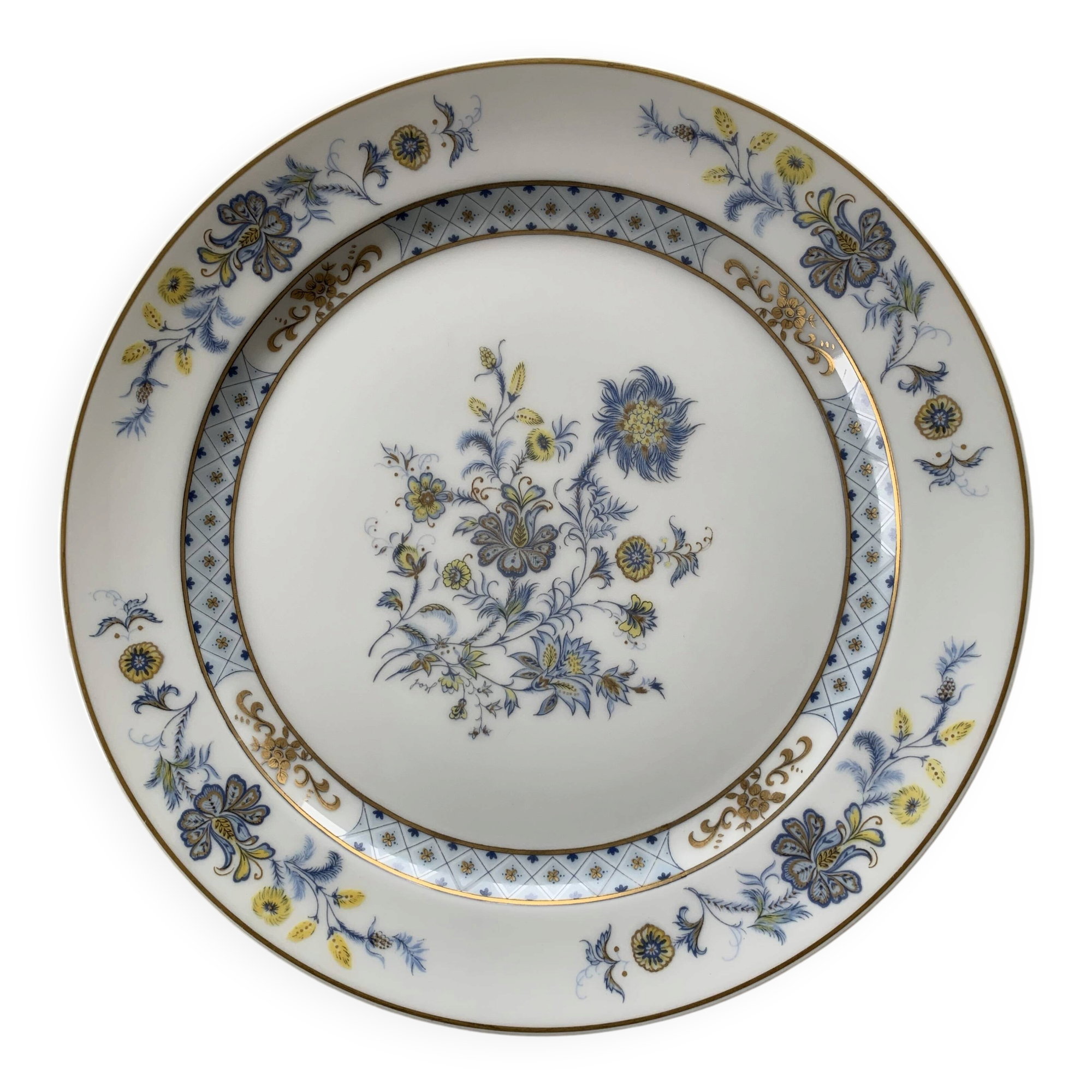 Service de table Jammet Seignolles bleu ming