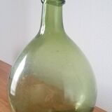 Vintage green demijohn
