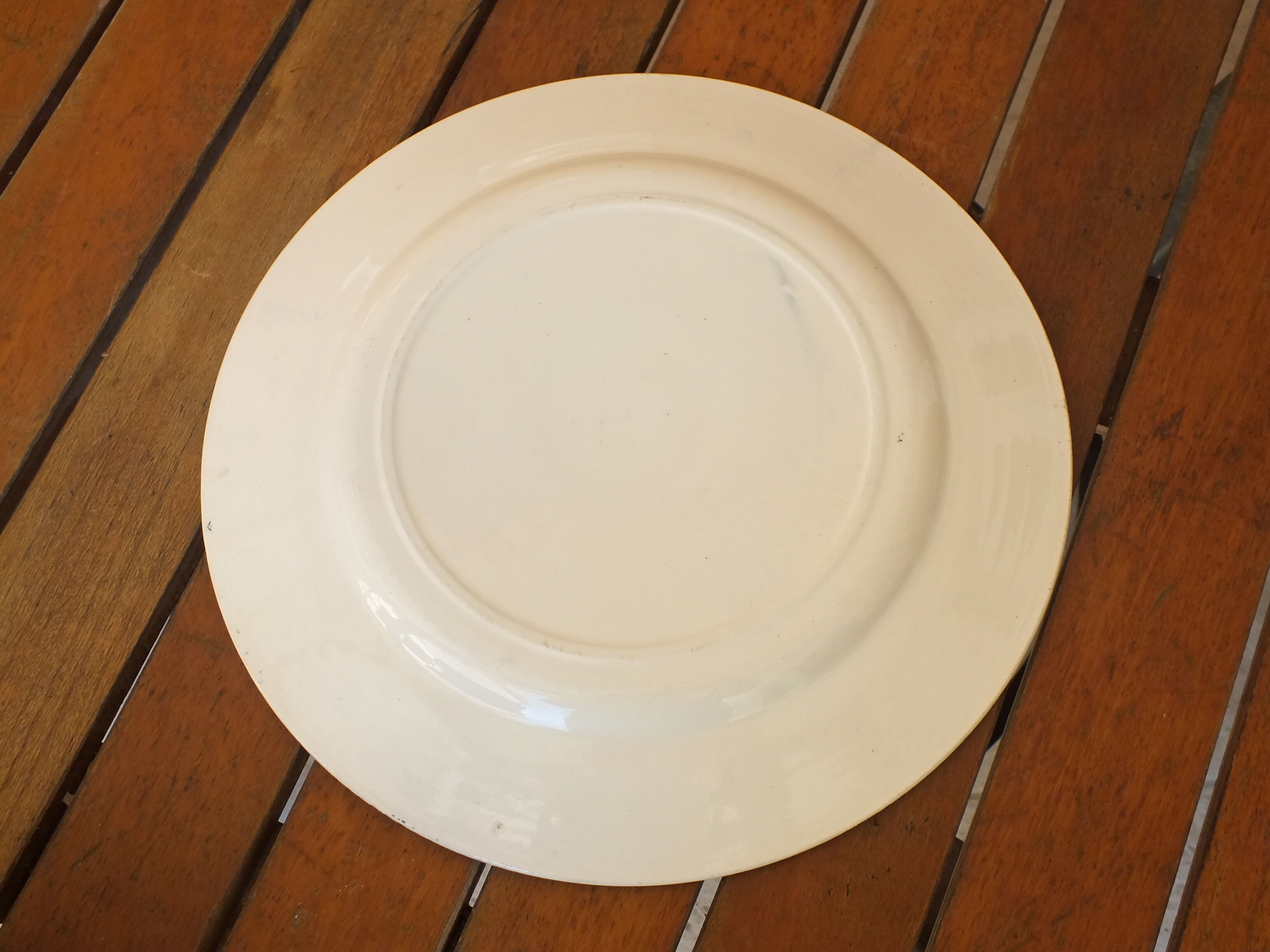 Iron earth dish from Salins R&A service Jumièges