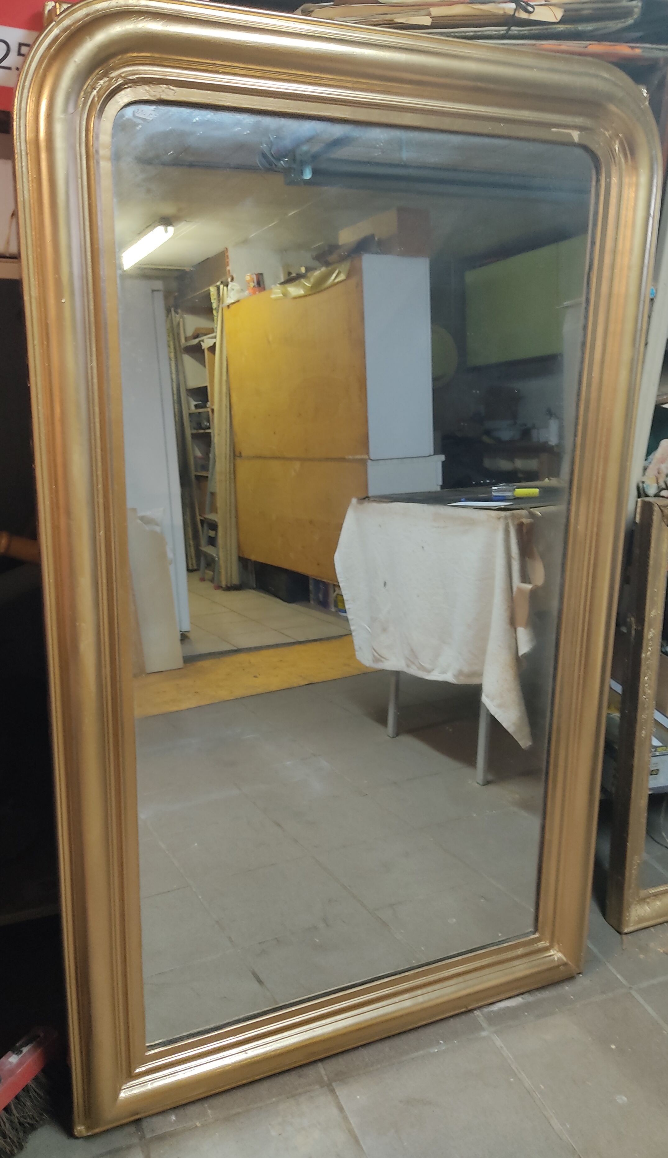 Mirror Louis Philippe 19em e-  157x60cm